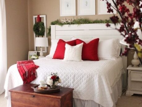 habitación principal en Navidad