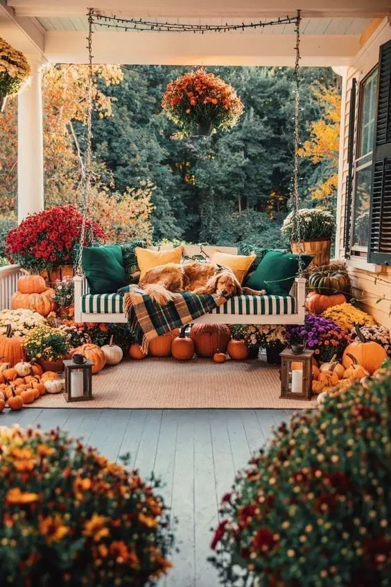 Ideas para decorar los exteriores para otoño