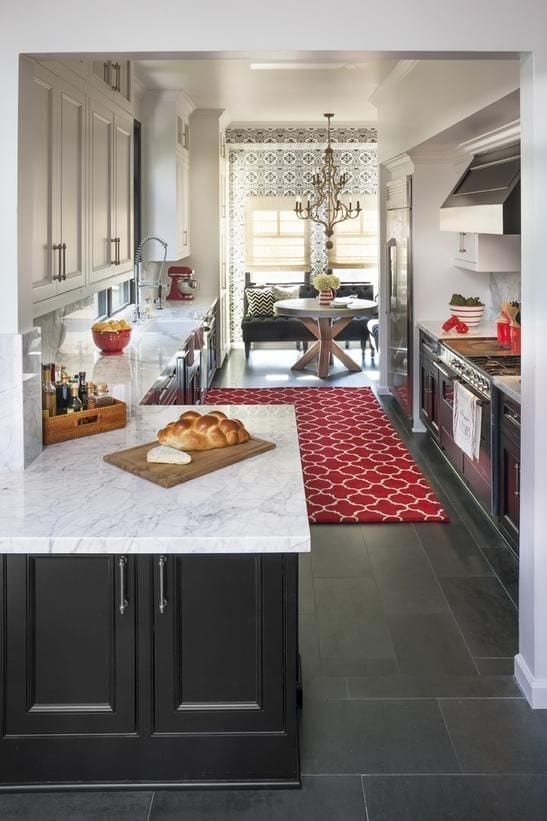 cocinas rojas 