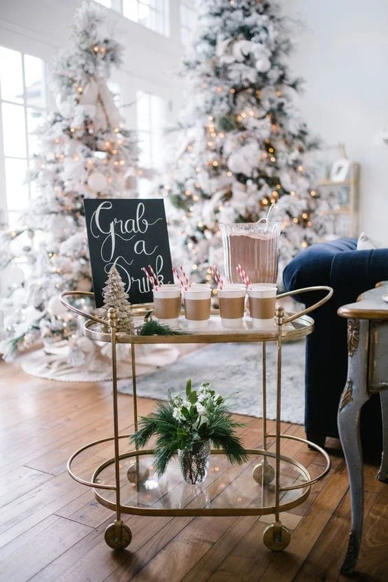 barra de café portátil navidad