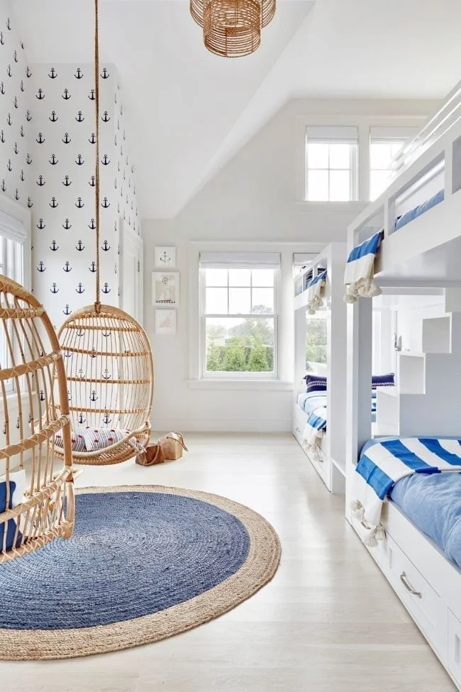 ideas para decorar un cuarto náutico infantil