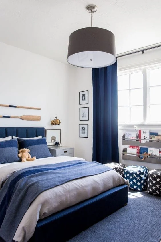 ideas para decorar una habitación estilo náutico infantil