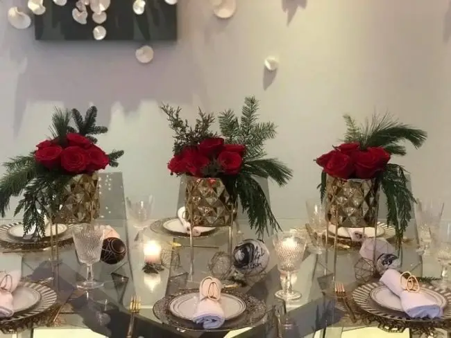 Cómo decorar la mesa en Navidad