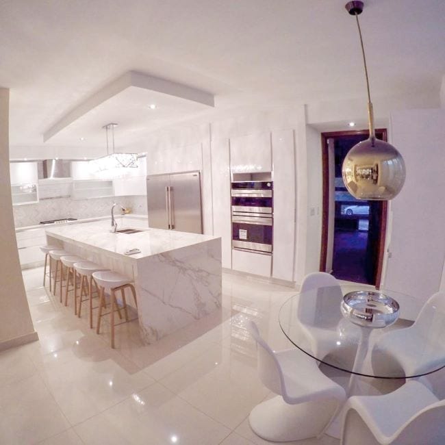 ideas para iluminar el breakfas nook