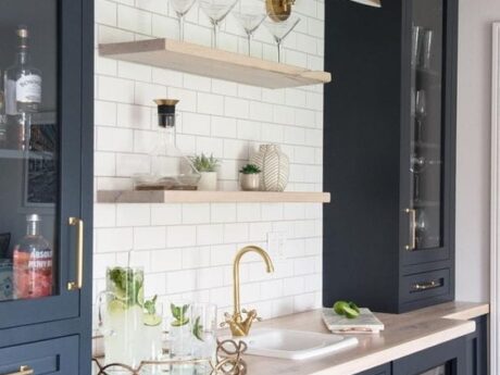 ideas para crear una barra de bebidas en casa