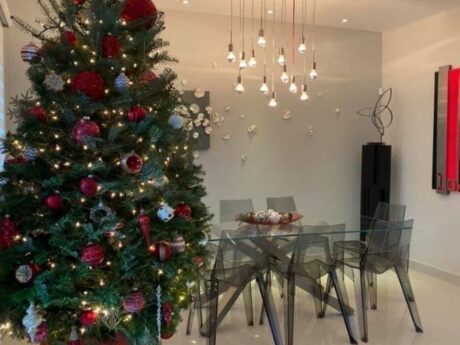 pintar el comedor en Navidad