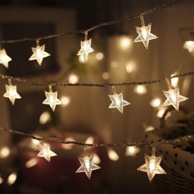 Luces Colgantes en forma de estrella - Decora Online