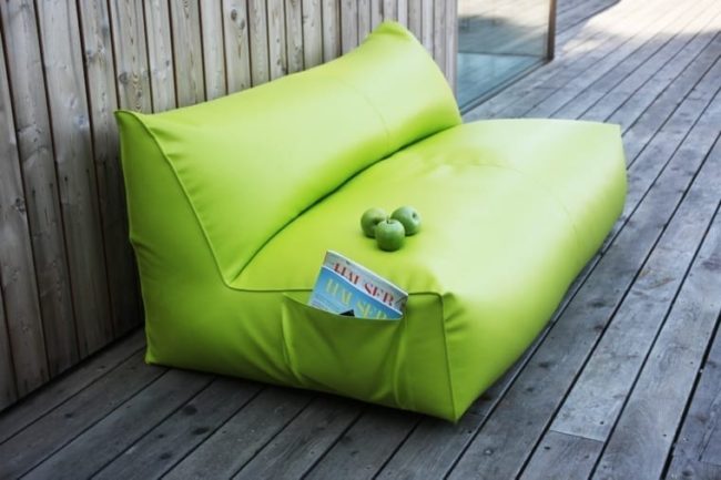 Muebles modernos de color verde