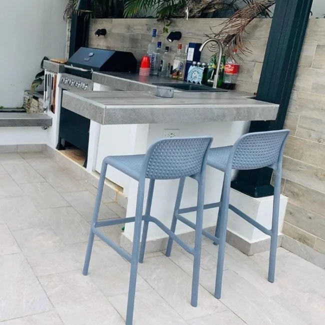 modernos stools de resina para la exteriores