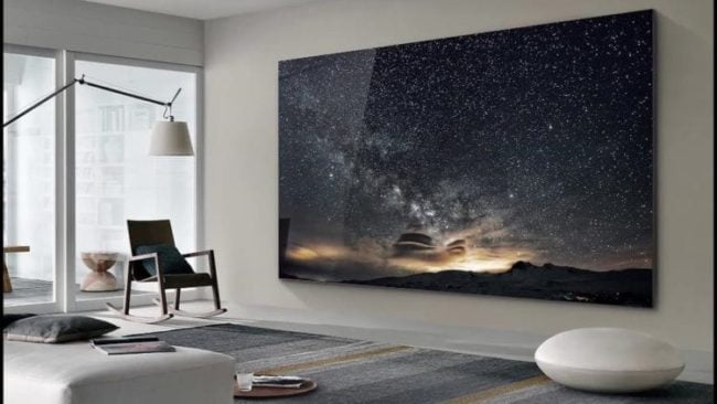 The Wall by Samsung: nuevo televisor de 219 pulgadas