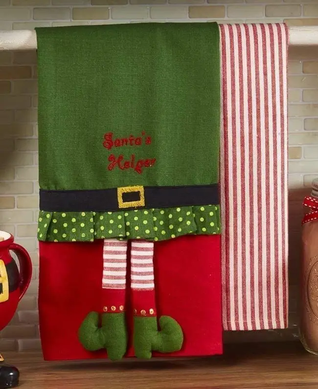toallas navideñas para la cocina 03